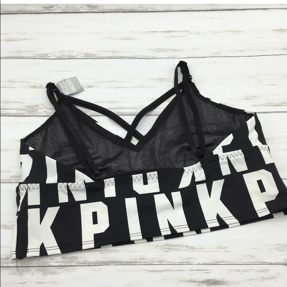 VS *NWT* Pink Strappy Sports Bra - Picture 2 of 8